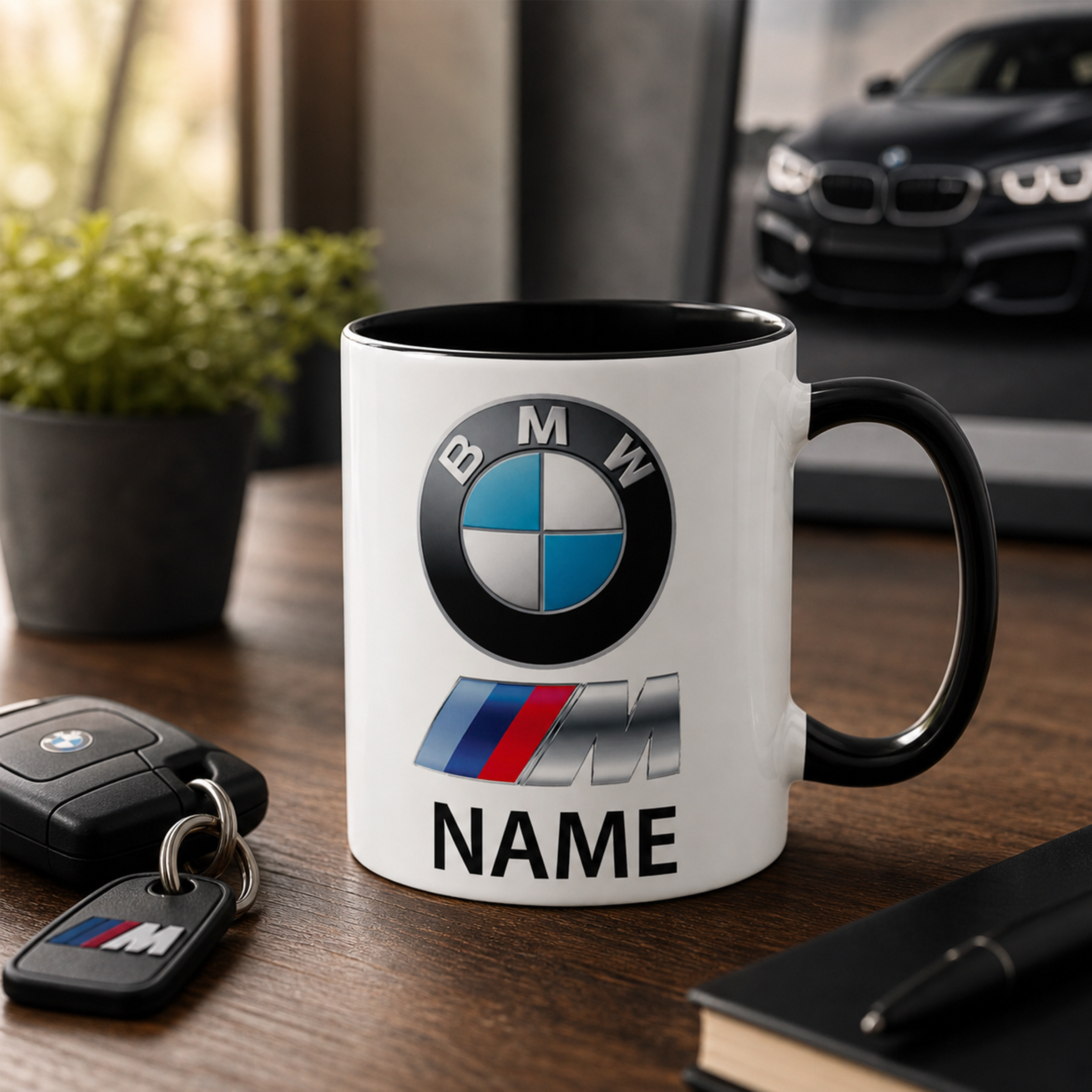 Personalized BMW M Logo – Ceramic Mug